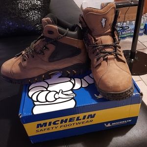 Met-gaurd steel toe work boot